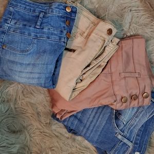 Bundle of 4 high wasted Skinny Jeans